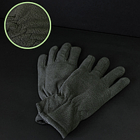 Теплі чоловічі рукавички зимові, Флісові рукавички для полювання та риболовлі Чорний розмір універсальний (8574)