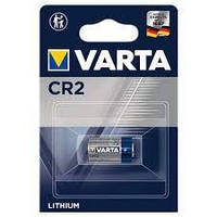 Батарейка літієва CR2 Varta Lithium 3V, упаковка 1 шт. в картонному блістері