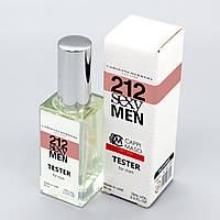 Тестер чоловічий Carolina Herrera 212 Sexy Men, 60 мл