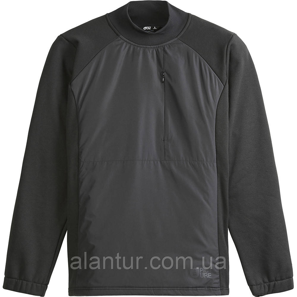 Кофта Picture Organic Junip чорна XL - стильний та зручний одяг для активного відпочинку.
