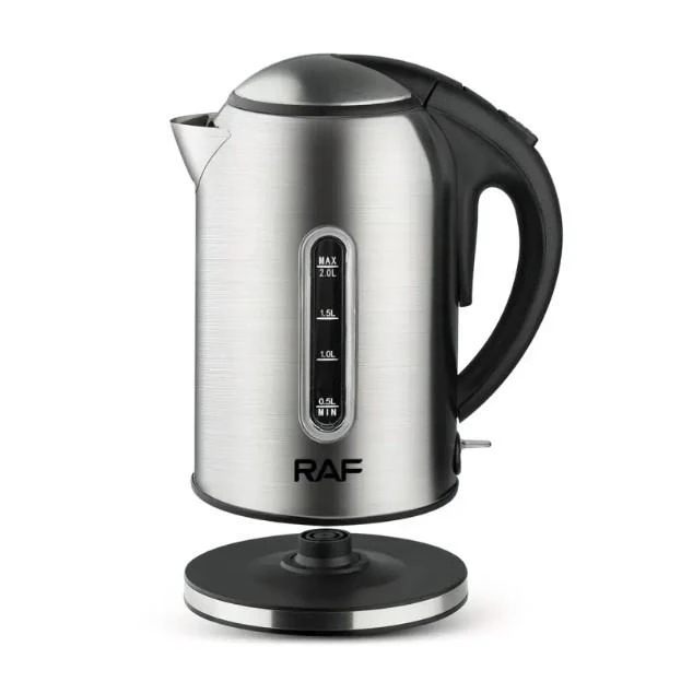 Електричний чайник RAF R.7847 з підсвіткою на 2 літри металевий