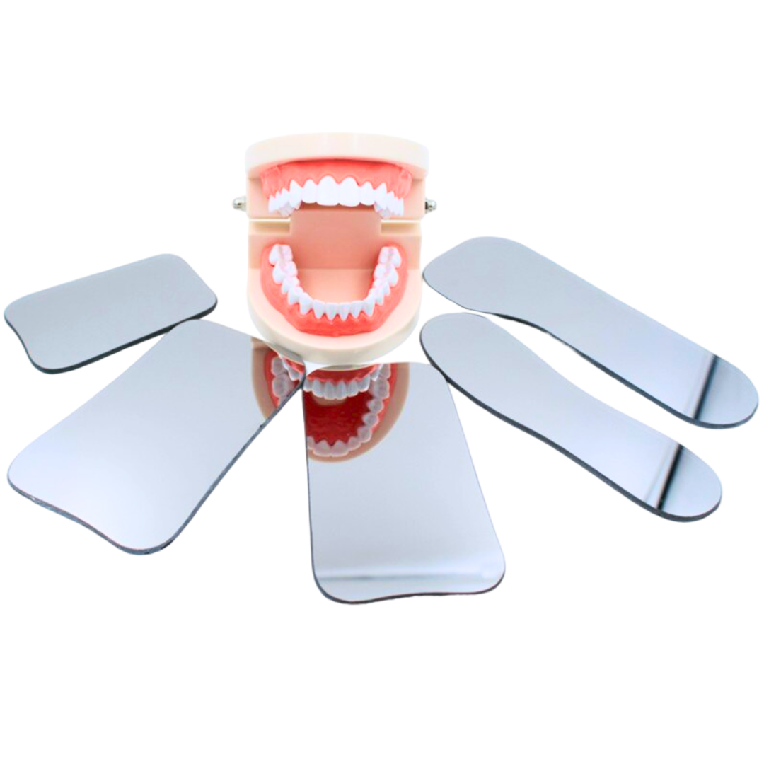 Набір дзеркал для внутрішньоротової фотозйомки, двосторонні, фото 1