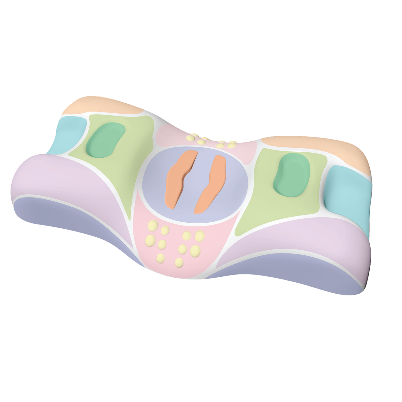 Ортопедическая подушка Beauty Balance от морщин сна и утренней отечности (MEMORY FOAM), шелк бежевый - фото 2 - id-p1860735085