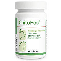 Dolfos ChitoFos ХитоФос 60таб для поддержания функции почек у кошек и собак