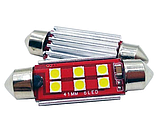 Світлодіодна лампа Avolt C5W 3030-6smd 41 мм canbus, фото 3
