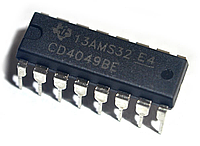 Микросхема CD4049BE