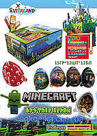Яйцо с сюрпризом Джой Minecraft 12 шт
