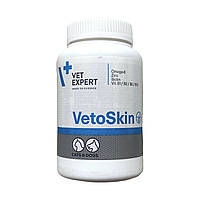 VetExpert VetoSkin ВетоСкин 60капс - Пищевая добавка для здоровья кожи и шерсти кошек и собак