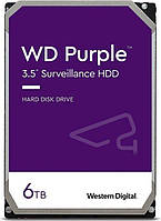 WD Жесткий диск 6TB 3.5" 256MB SATA Purple Surveillance Baumar - Время Покупать