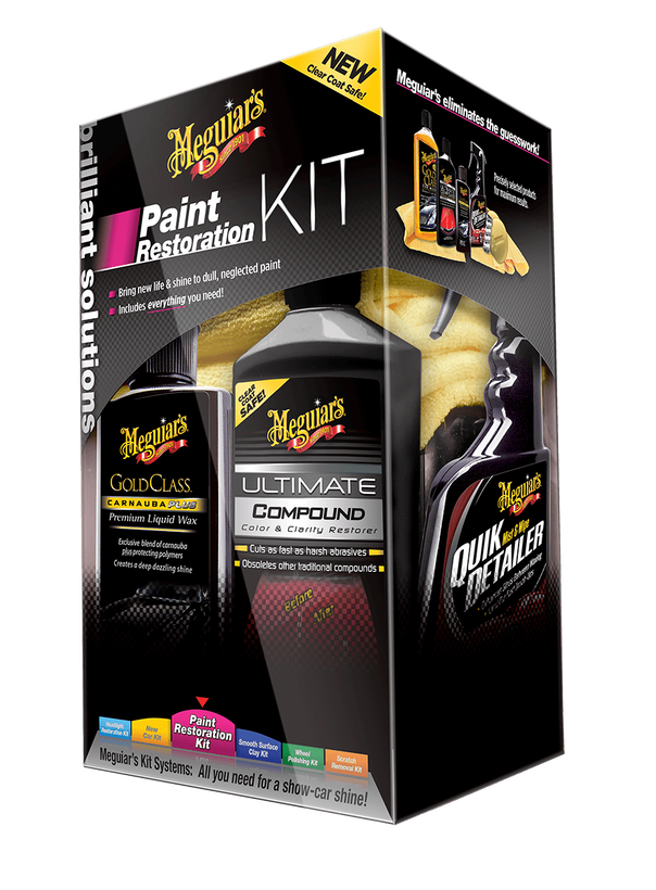 Подарочный набор для восстановления кузова авто Meguiar's G3300 Paint Restoration Kit - фото 1 - id-p2004807824