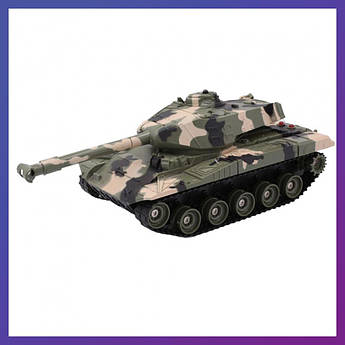 Дитячий танк на радіокеруванні HB-TK05 світлові та звукові ефекти на акумуляторі 28 см