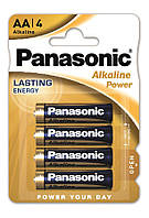 Panasonic Батарейка ALKALINE POWER лужна AA блістер, 4 шт. E-vce - Знак Якості