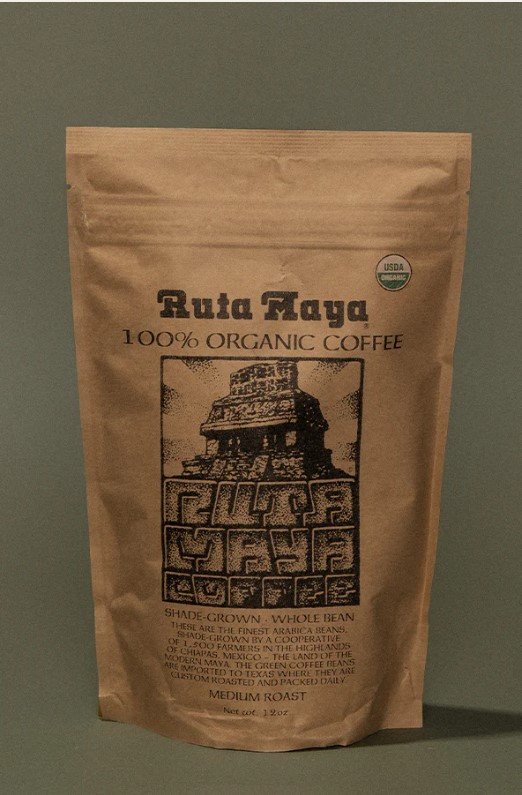 Органічна кава зернова середнього обсмаження Ruta Maya США