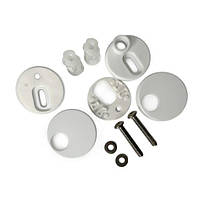 Унітазне сидіння з кришкою та мікроліфтом MADRE, термопласт Sanpreis, фото 2