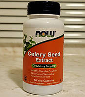 Селера Now Foods Celery Seed Extract 60 капсул нау фудс екстракт насіння