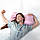 Ортопедична подушка Beauty Balance від зморшок сну та ранкової набряклості  (MEMORY FOAM), шовк бежевий, фото 7