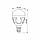 LED лампа PREMIUM G45 7W E14 3000K, фото 3