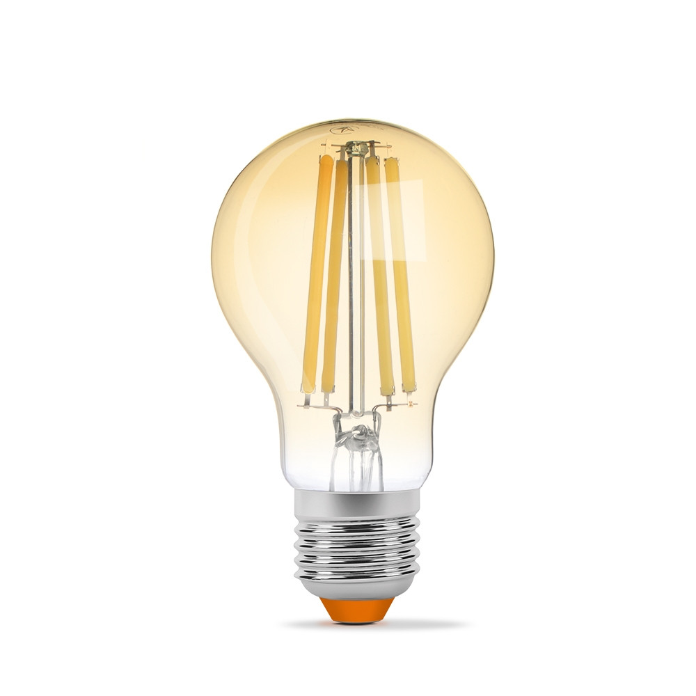 LED лампа Filament A60FA 10W E27 2200K бронза