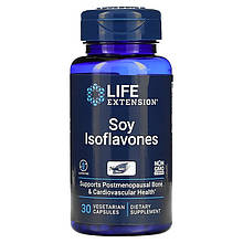 Соєві ізофлавони Life Extension "Super Absorbable Soy Isoflavones" підтримка жіночого здоров'я (30 капсул)