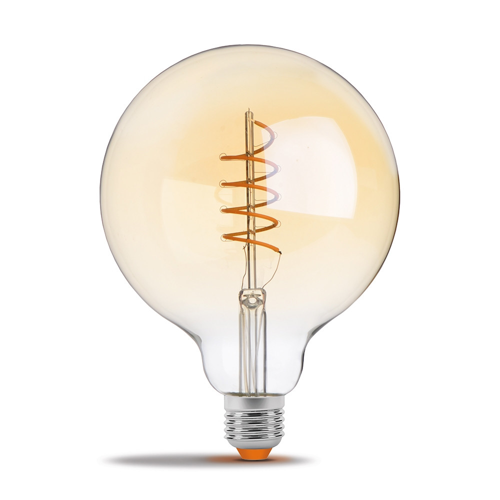 LED лампа Filament 5W E27 2200K дімерна бронза