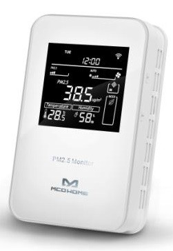 MCO Home Умный датчик 3в1: PM2.5, темп., влажн., Z-Wave, 230V АС, белый E-vce - Знак Качества - фото 1 - id-p2004837959