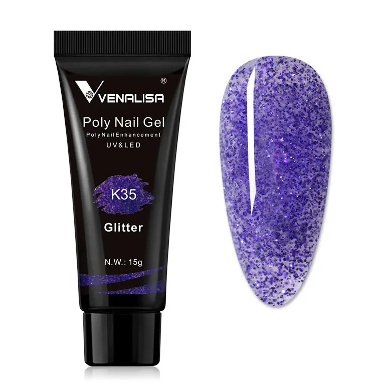 Полігель (акрил-гель) Venalisa UV/LED 15 г, K35, фото 1