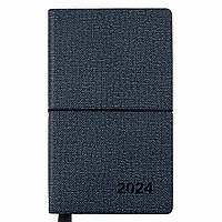 Ежедневник 2024 Leo Planner 12*20см Glory 2524*_Синий