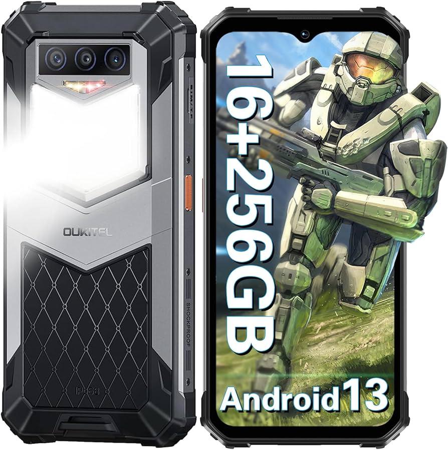 Протиударний смартфон Oukitel WP26 8Gb/256Gb 10000 mAh водонепроникний ...