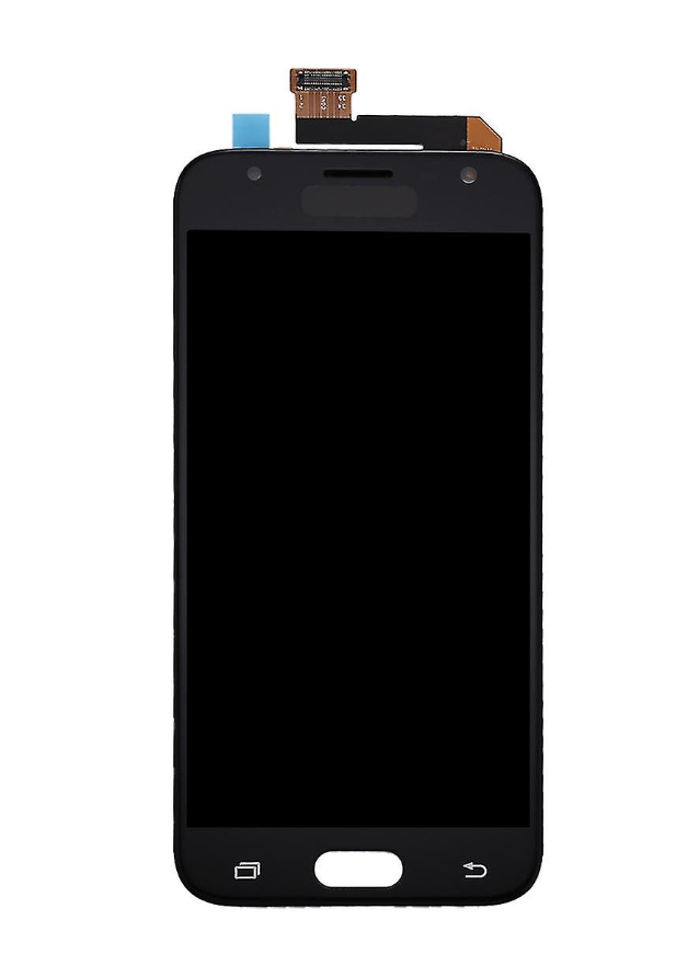 Дисплей (екран) для Samsung J330F Galaxy J3 (2017) + тачскрин, чорний, оригінал, переклеєне скло