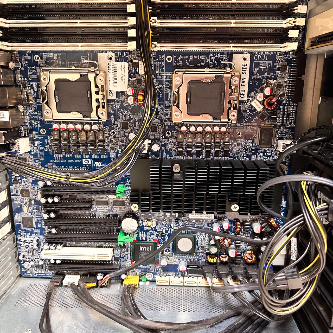 Материнська плата HP Z800