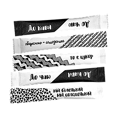 Цукор в стіках 5гр ящик 10кг