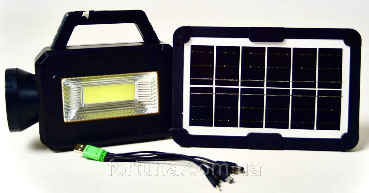 Портативна система освітлення СС 026, 100W Power Bank, Solar, Радіо