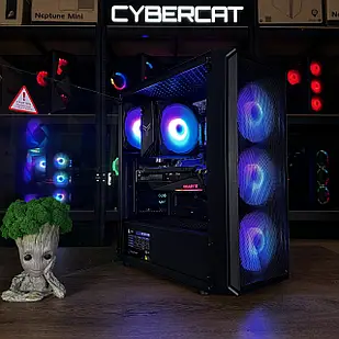 Мрія! Ryzen 7 5700Х | RTX 3080 10Gb | Гарантія 3 Роки! ІГРОВИЙ Компютер ПК від Магазин CyberCat