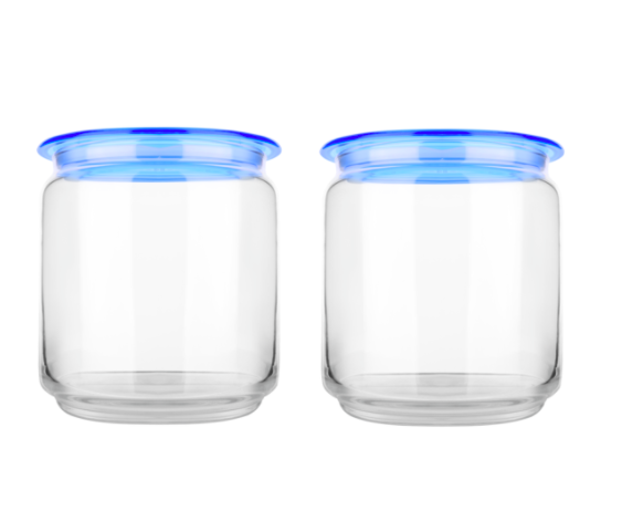 Набор банок Luminarc PLANO BLUE 2 х 0.75 л (Q8237)