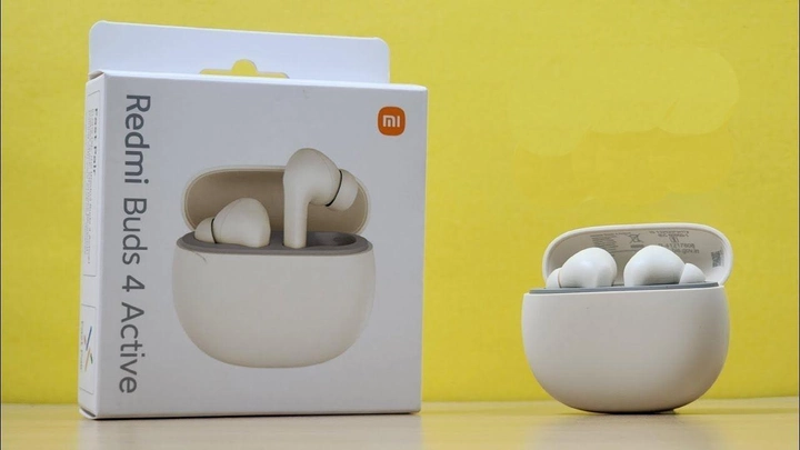 Bluetooth навушники Redmi Buds 4 Active White, фото 1