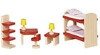 Goki Набор для кукол Мебель для детской комнаты E-vce - Знак Качества
