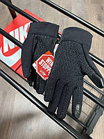 Зимние перчатки The north face/tnf/тнф мужские черные лого L