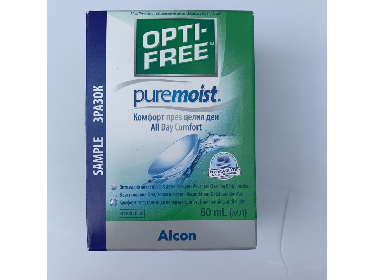 Раствор для линз OPTI-FREE PureMoist 60ml Опти Фри - фото 1 - id-p2004863336