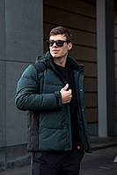 Мужская куртка зимняя с капюшоном (S, M, L, XL, XXL, XXXL)