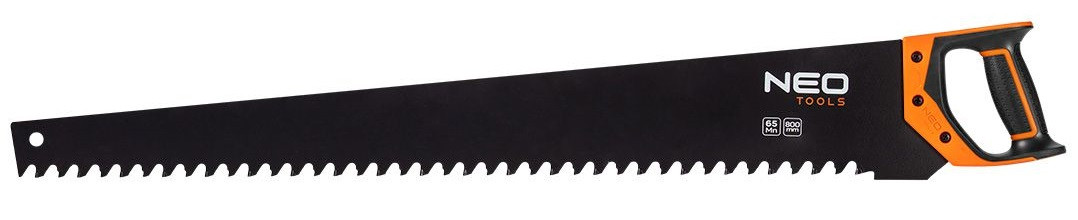 Neo Tools 41-201 Ножівка для піноблоків, 800 мм, 23 зубів, твердосплавна напайка  E-vce - Знак Якості