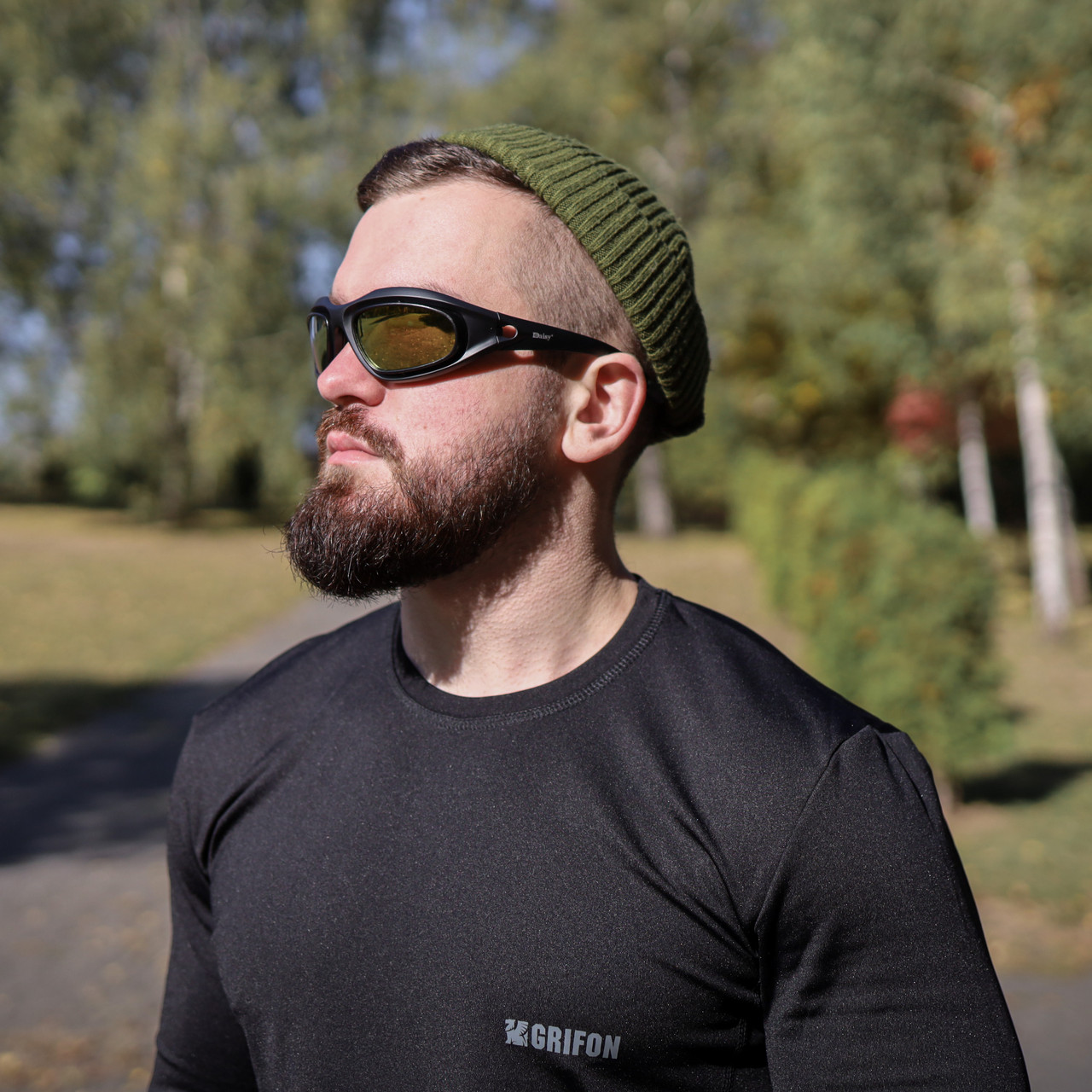 Очки военные Tactic Daisy (черные), фото 1