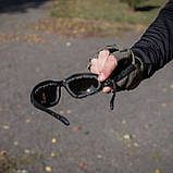 Очки военные Tactic Daisy (черные), фото 6