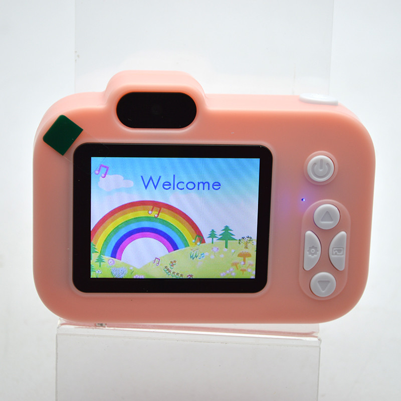 Цифровий дитячий фотоапарат Epic Y8 Full HD Video 1080P + фронтальна камера Pink, фото 2