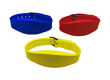 RFID браслет з чипом EM-Marin SEVEN R-61 червоний, фото 3