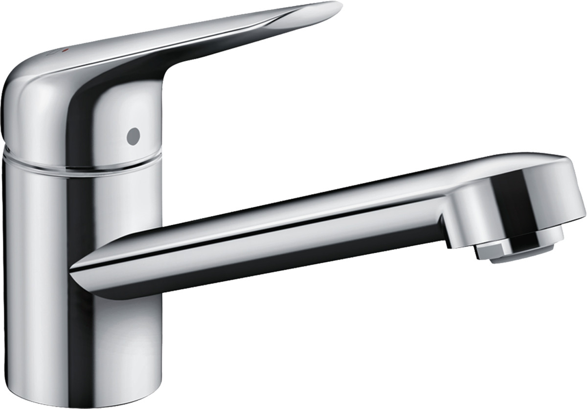 Hansgrohe Змішувач для кухні Focus M42, довж.виливу - 203мм, поворотний, 1важіль, KM100, хром  E-vce - Знак Якості