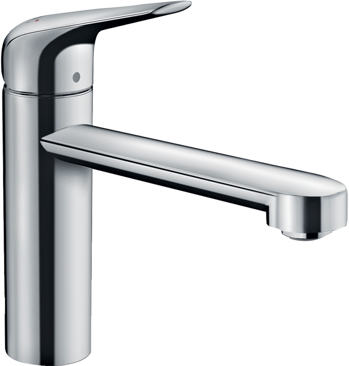 Hansgrohe Змішувач для кухні Focus M42, довж.виливу - 217мм, поворотний, 1важіль, KM120, хром  E-vce - Знак Якості