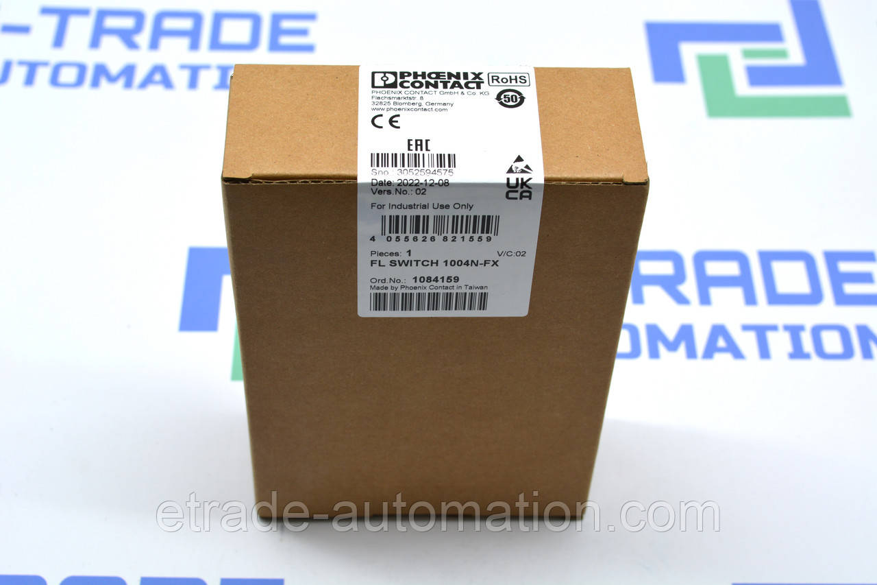 Промисловий комутатор Phoenix Contact FL SWITCH 1004N-FX|1084159