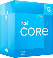 Intel ЦПУ Core i3-12100F 4C/8T 3.3GHz 12Mb LGA1700 58W w/o graphics Box  E-vce - Знак Качества