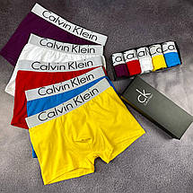 Чоловічі труси боксери (набір) С К + подарункова коробка, фото 3