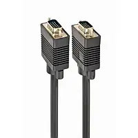 Відео-кабель Cablexpert CC-PPVGA-6B VGA (тато) - VGA (тато), 1, 8m Black